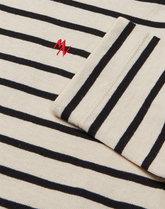 Pablo Maggie T-shirt - Vanilla Ice / Black